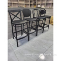 PP Plastic Barstool Commercial Kitchen Bar Chairs Bar